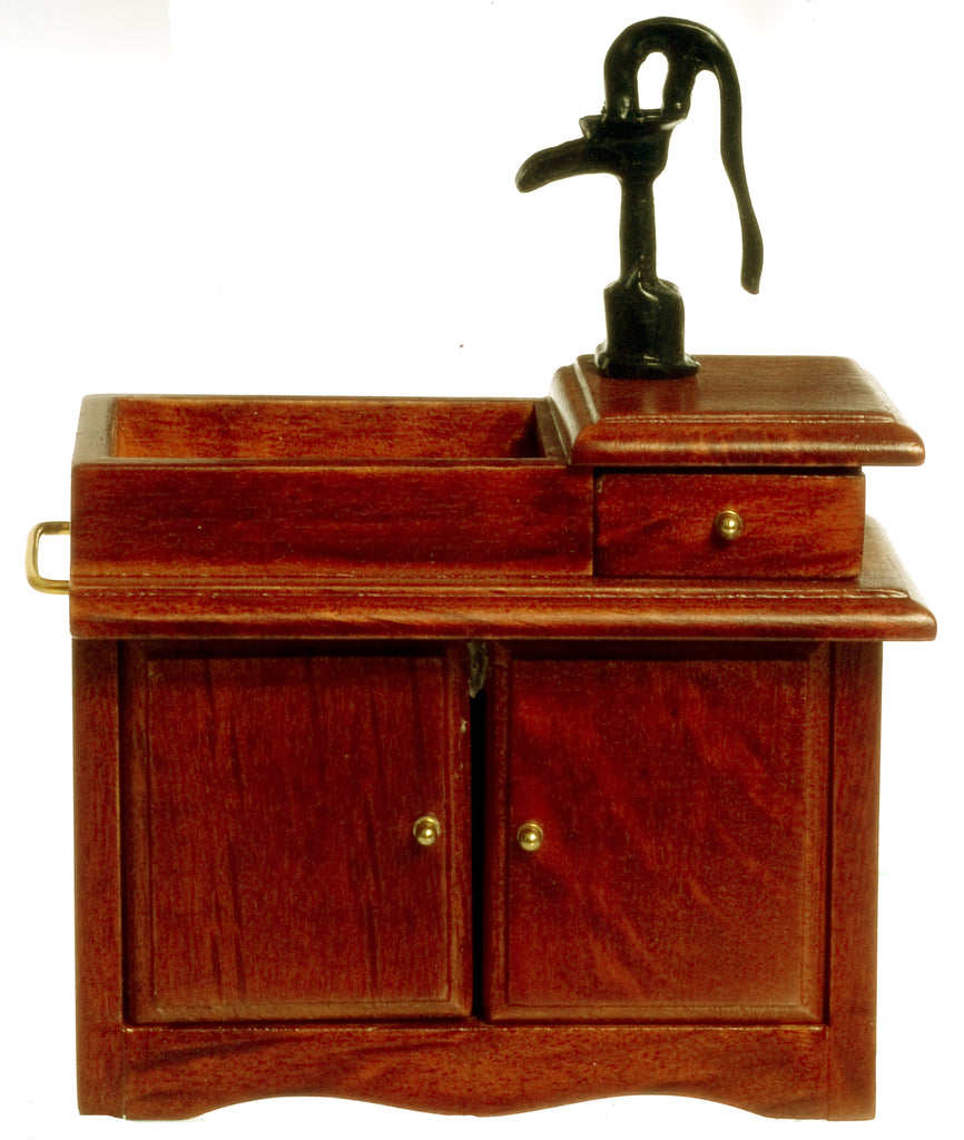 Old Fashioned Wet Sink - Walnut
