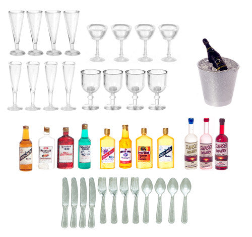 44pc Bar Accessories