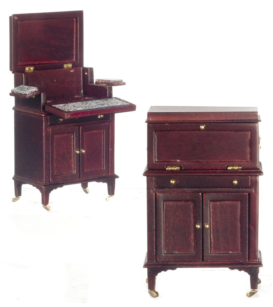 Victorian Cocktail Cabinet - Mahogany