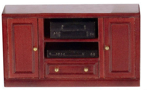 Consol Table for Entertainment Center - Mahogany