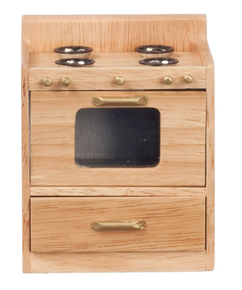 Traditional Kitchen Stove - Oak