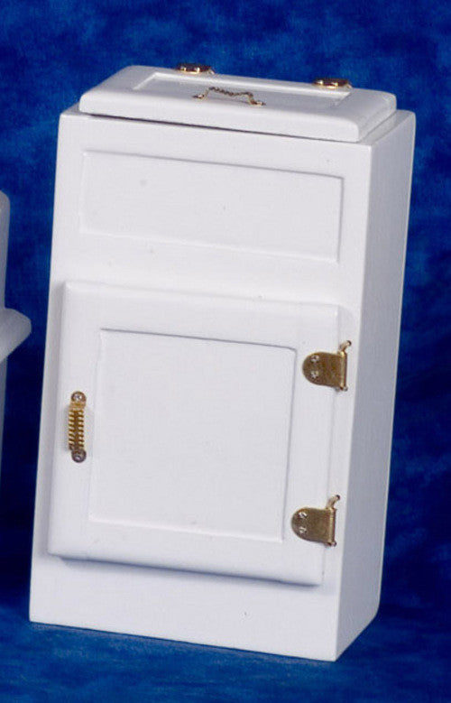 Kitchen Two-Door Icebox - White