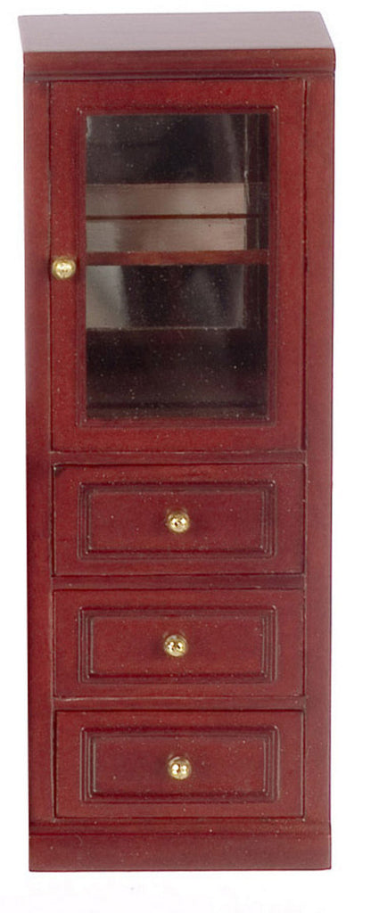 Entertainment Center Center Right Storage Shelf - Walnut