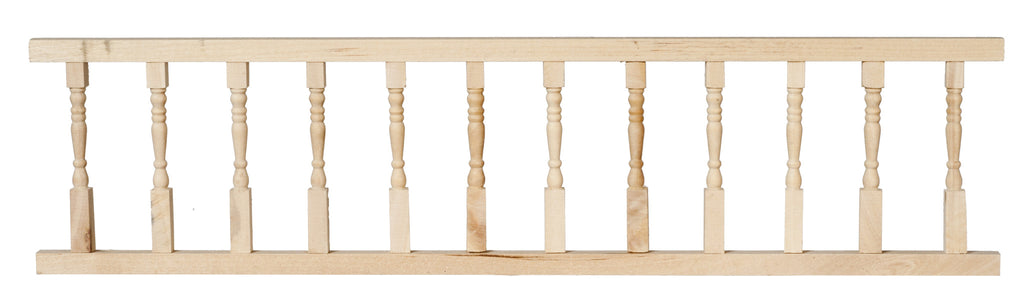 Set of 2 Porch Railings - Unfinished