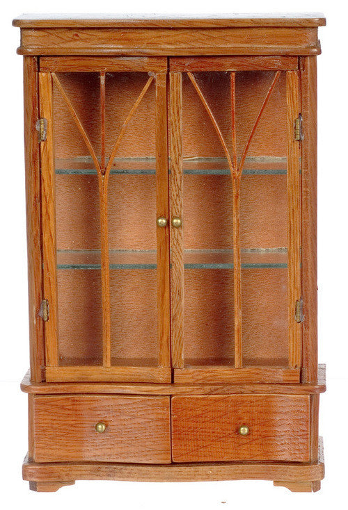 China Cabinet - Pecan