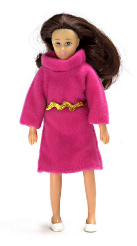 Modern Brunette Mother Doll