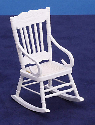 Mesh Seat Rocker - White