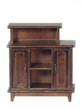 3pc Bar Set - Walnut with Tan