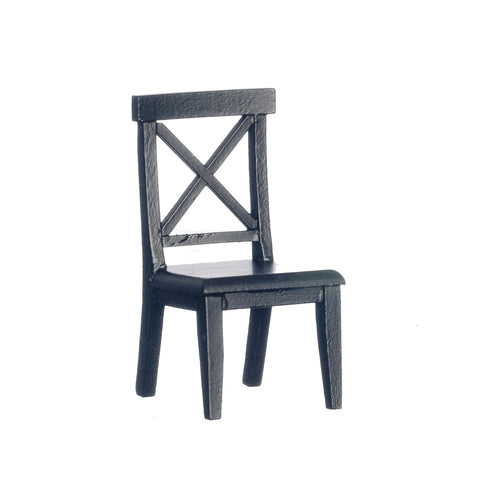 Cross Buck Chair - Black