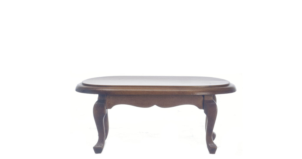 Oval Coffee Table - Walnut