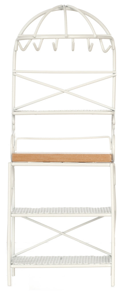 Metal Kitchen Rack - White
