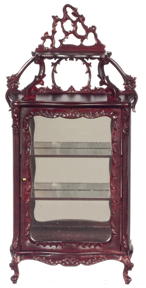 Victorian Display Cabinet - Mahogany