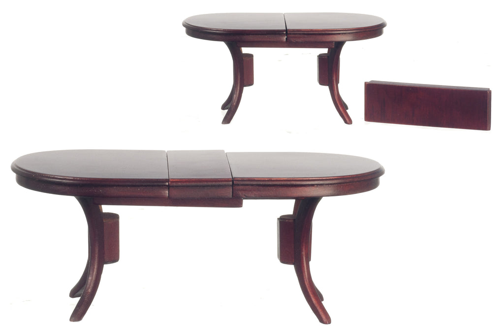 Victorian Scottish Oval Dining Room Table - Mahogany