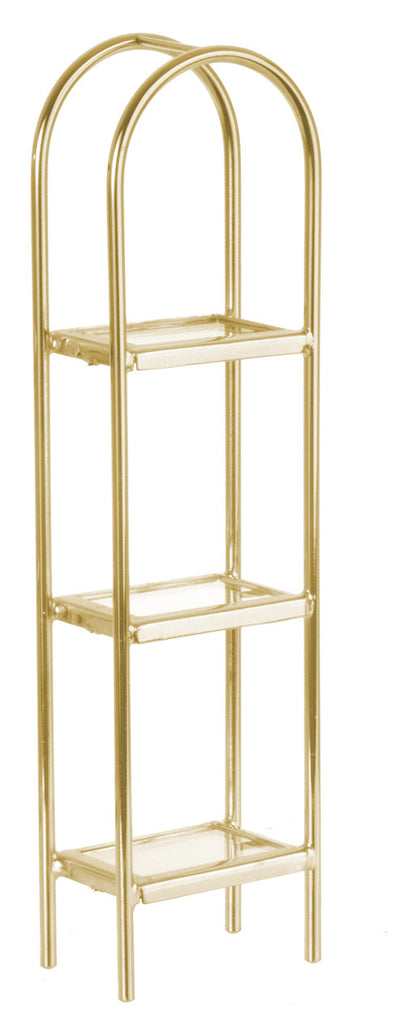 Etagere - Rounded - Brass