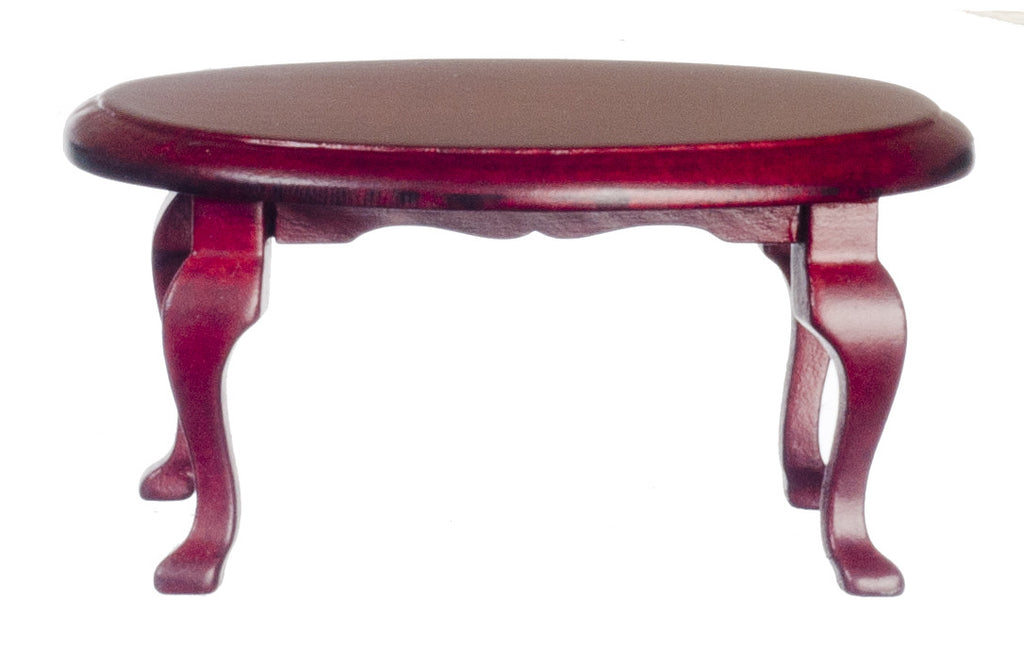 Oval Coffee Table - Mahogany