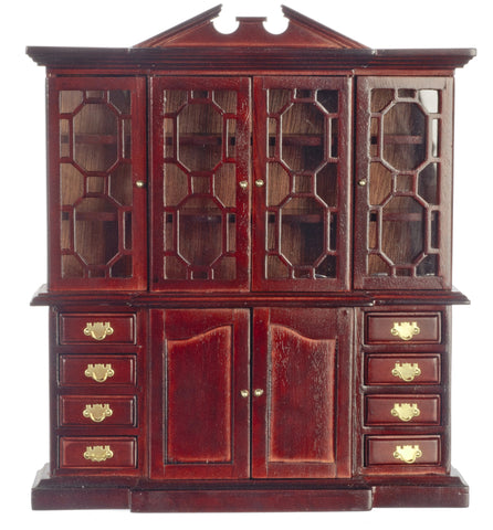 Victorian China Cabinet - Mahogany