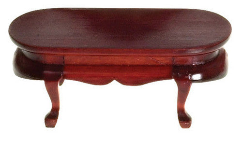 Oval Coffee Table- Mahogany