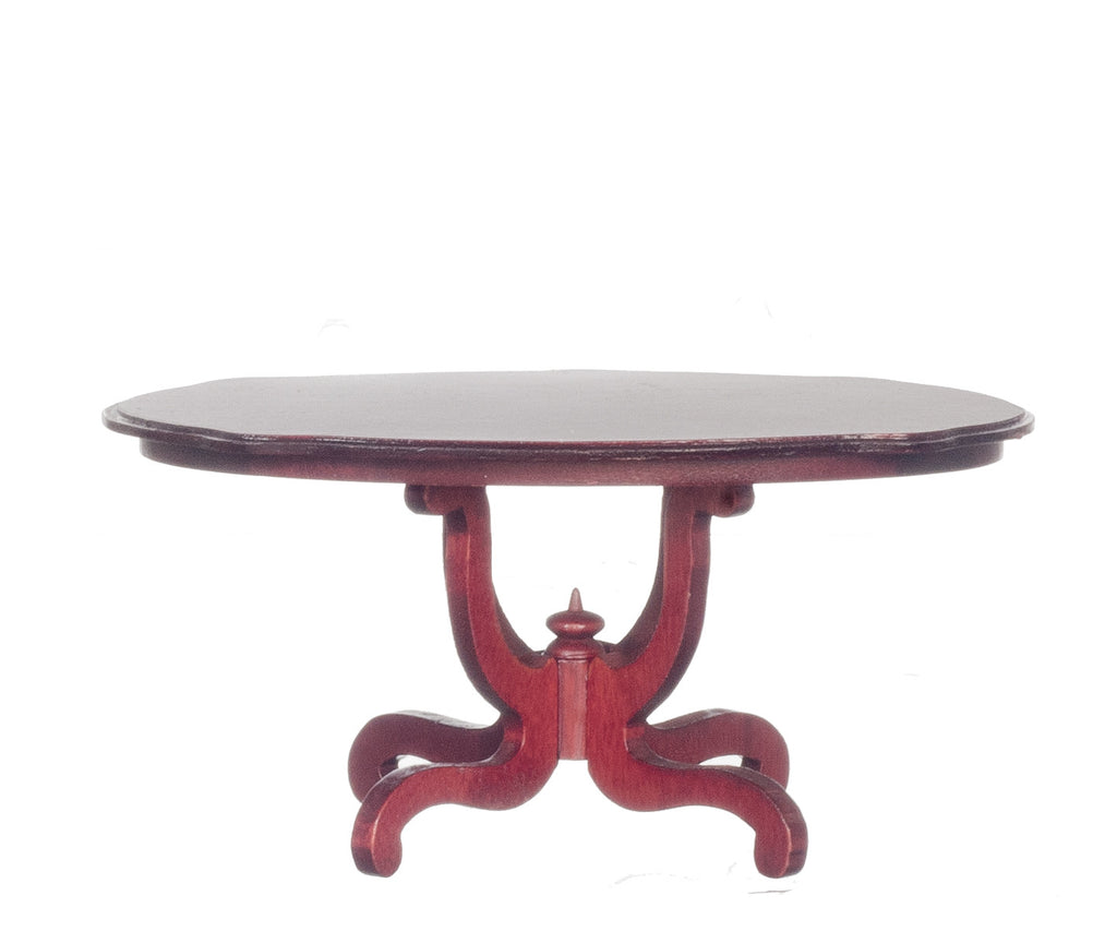 Oval Dining Room Table - Mahogany