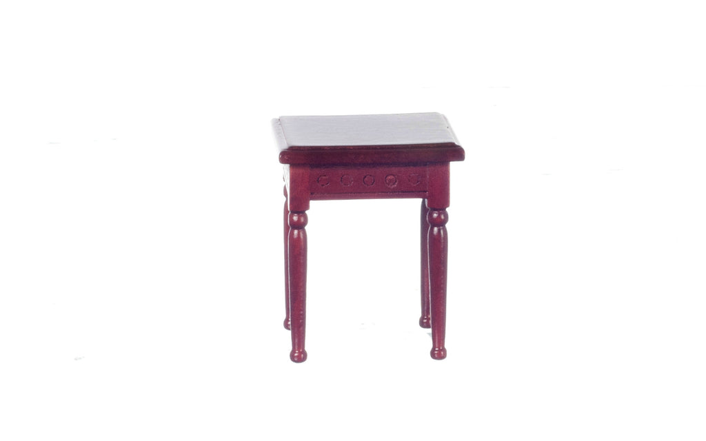 Square End Table - mahogany