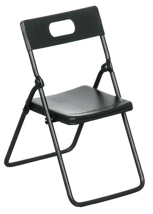 Modern Folding Chair - Black
