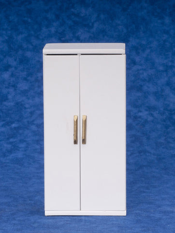 Kitchen Refrigerator - White with Gold