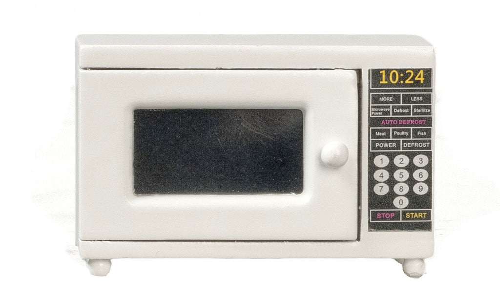 Modern Microwave - White