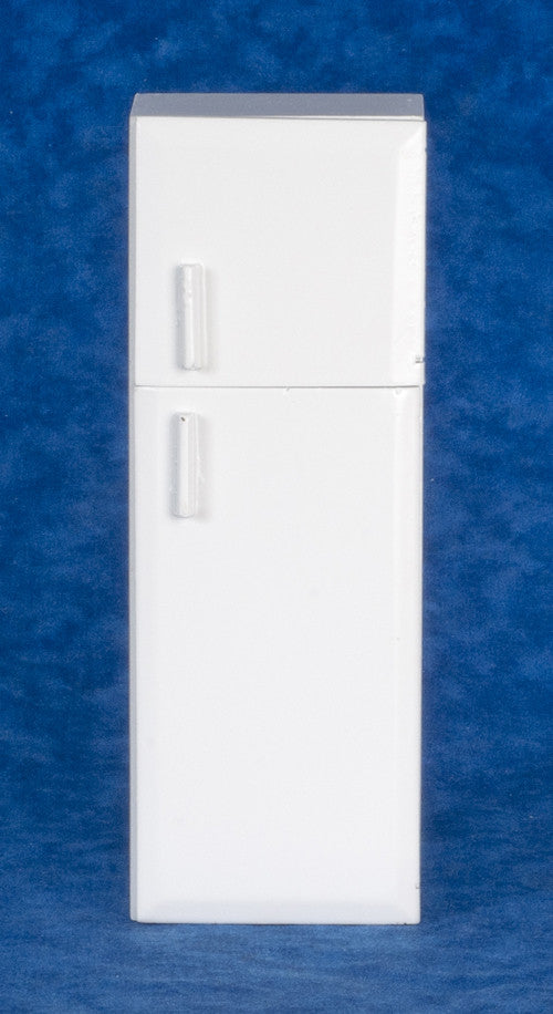 Kitchen Refrigerator - white with white handles