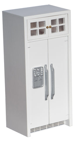 Kitchen Refrigerator with Cabinet - White