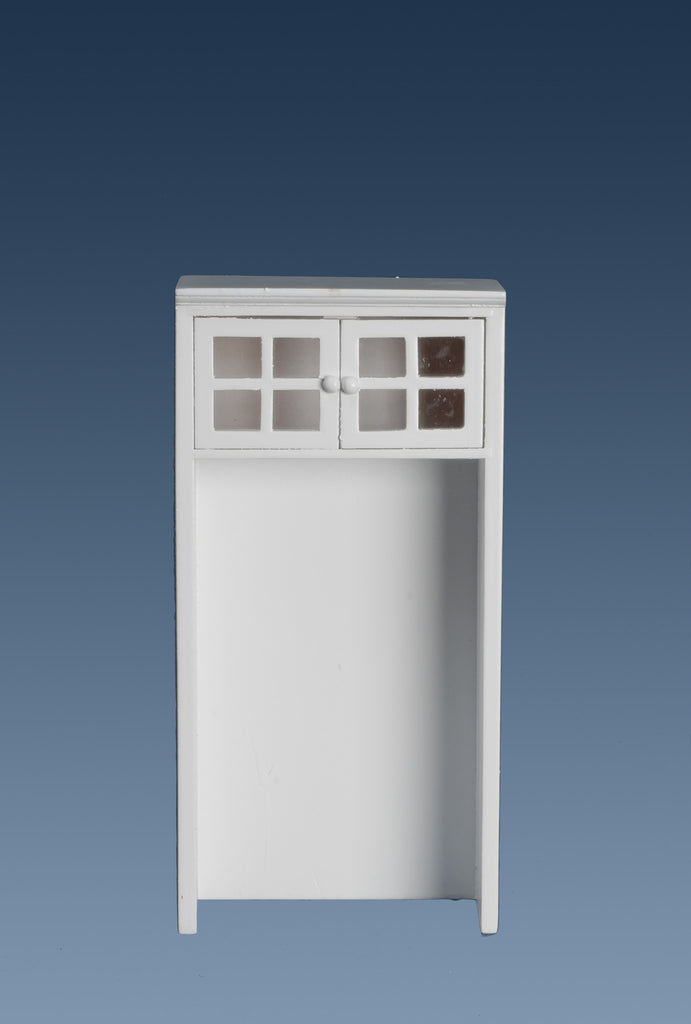 Kitchen Refrigerator Cabinet - White