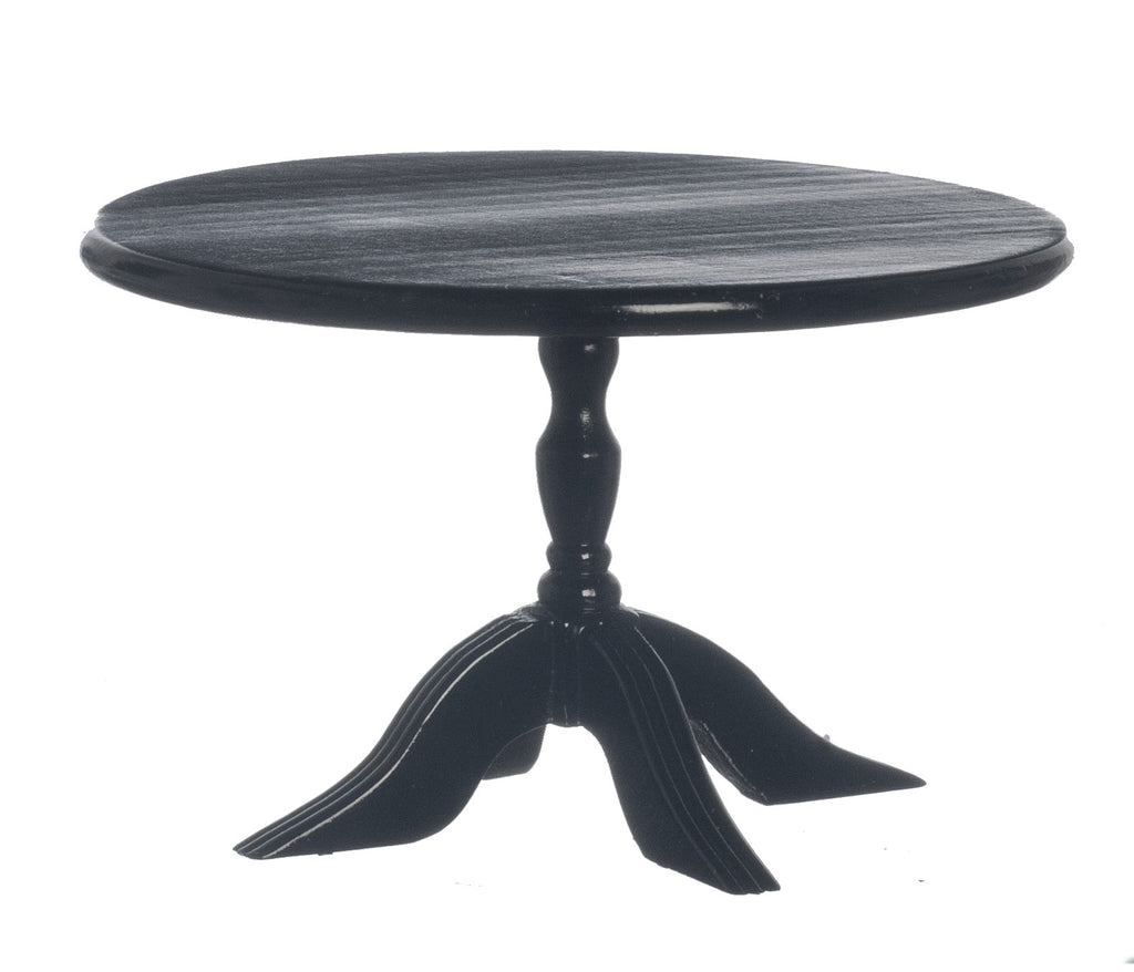 Round Dining Table - Black