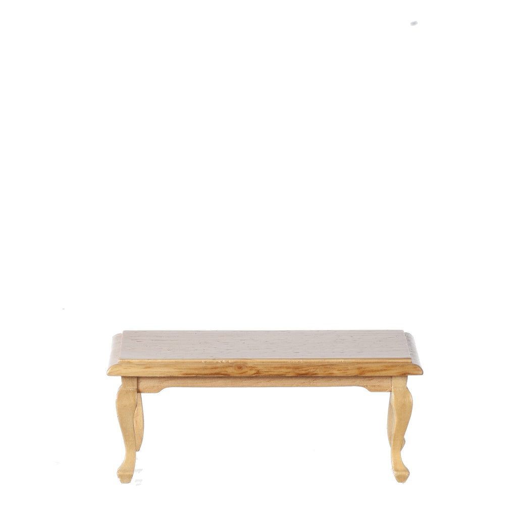 Traditional Rectangle Coffee Table - walnut