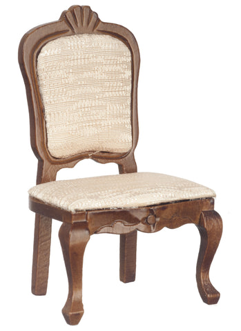Side Chair - Walnut with Cream