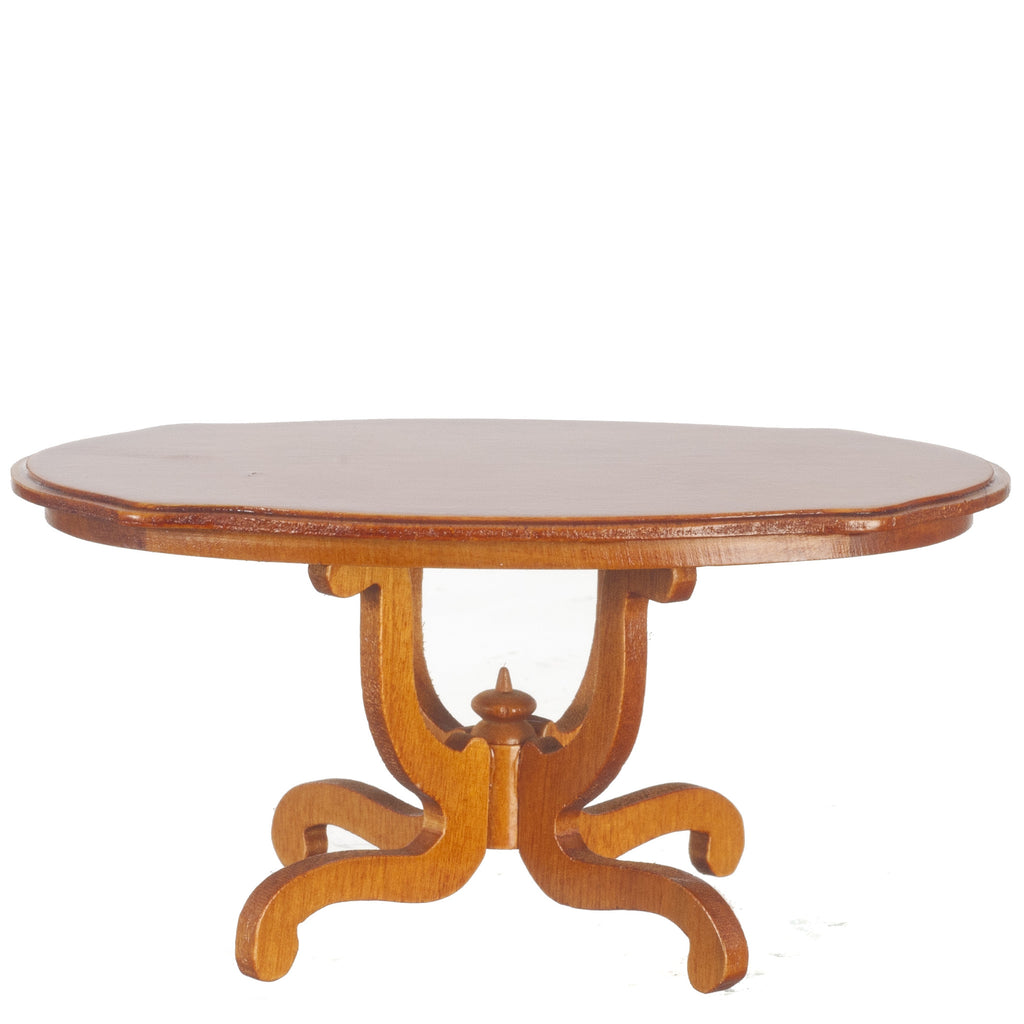 Victorian Oval Dining Table - Walnut