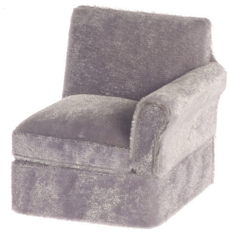 Sectional Sofa - Arm on Left - Grey