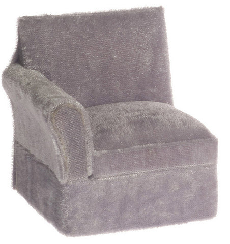 Sectional Sofa - Arm On Right - Grey