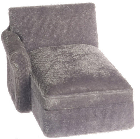 Sectional Sofa - Arm on Right Chaise - Grey