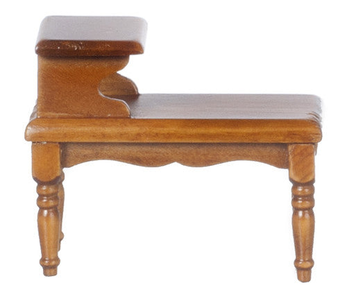 Victorian 2-tier End Table - Walnut