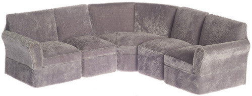 5 pc Sectional Sofa Set - Grey