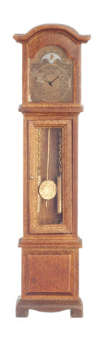 Quartz Working Clock - Walnut